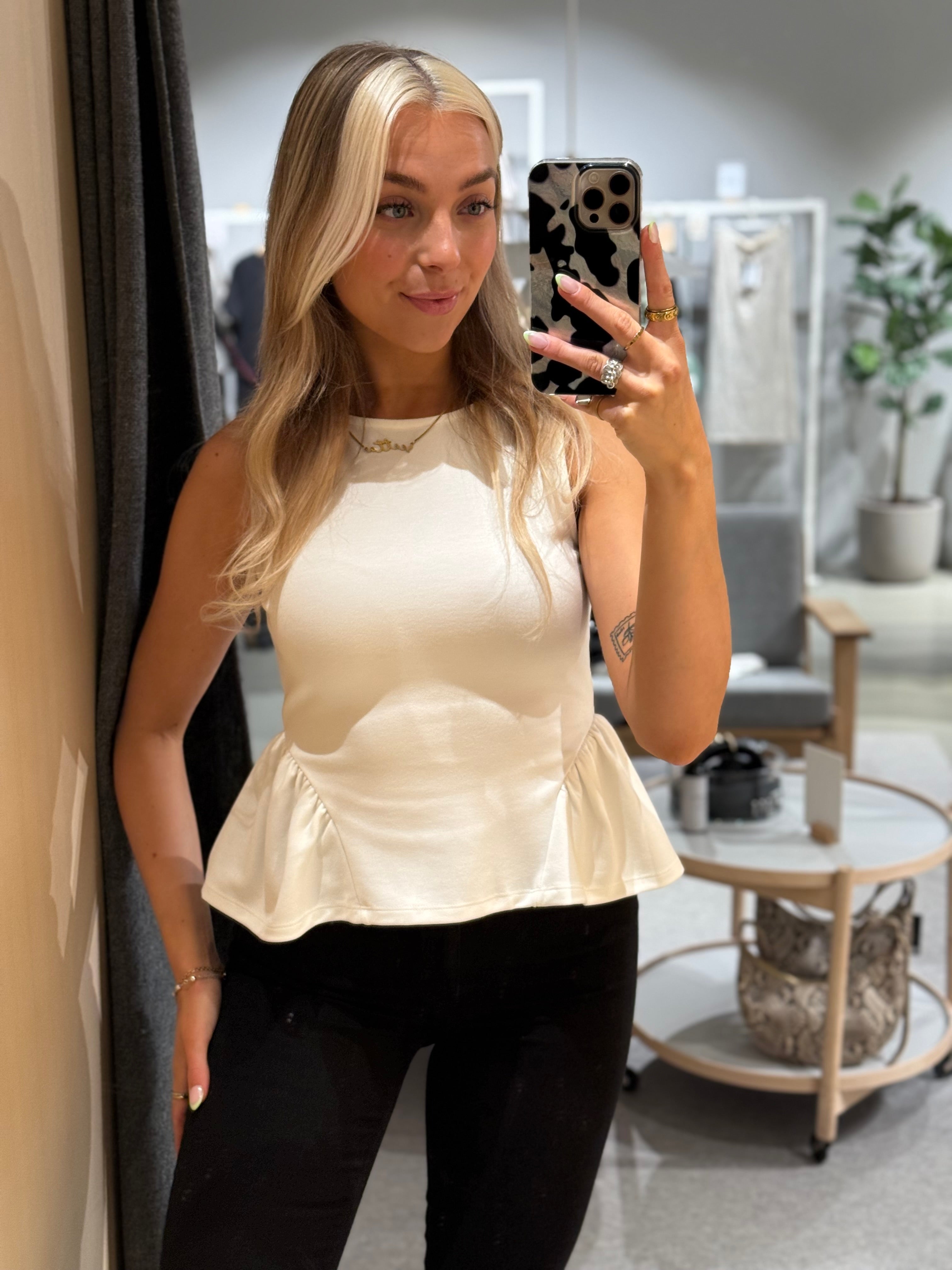 PCJILLY Top - Coconut Milk